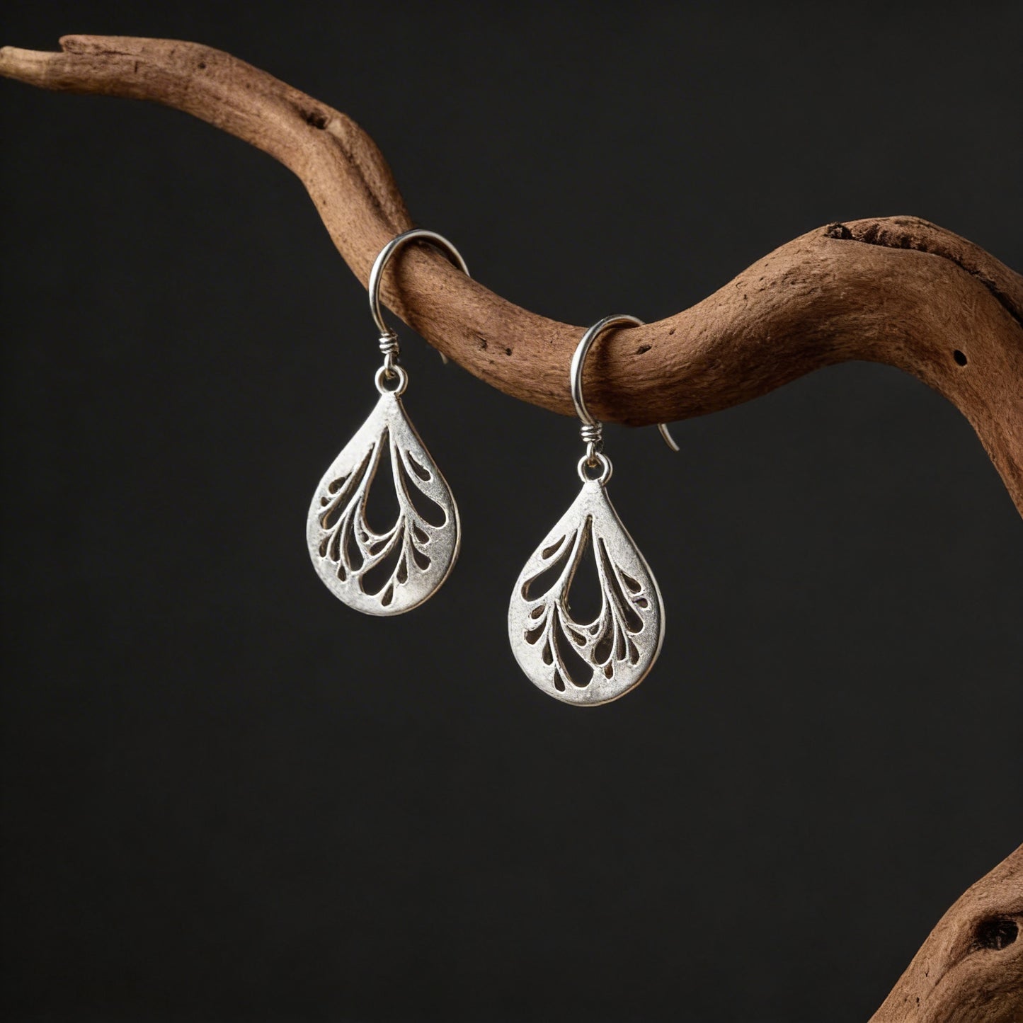 Ethereal | Hollow Drop Earrings