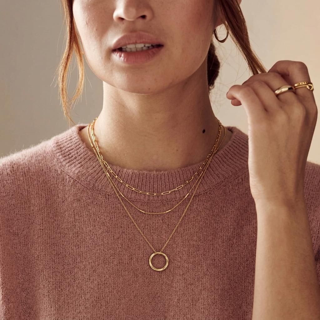 Orbella | Open Circle Necklace