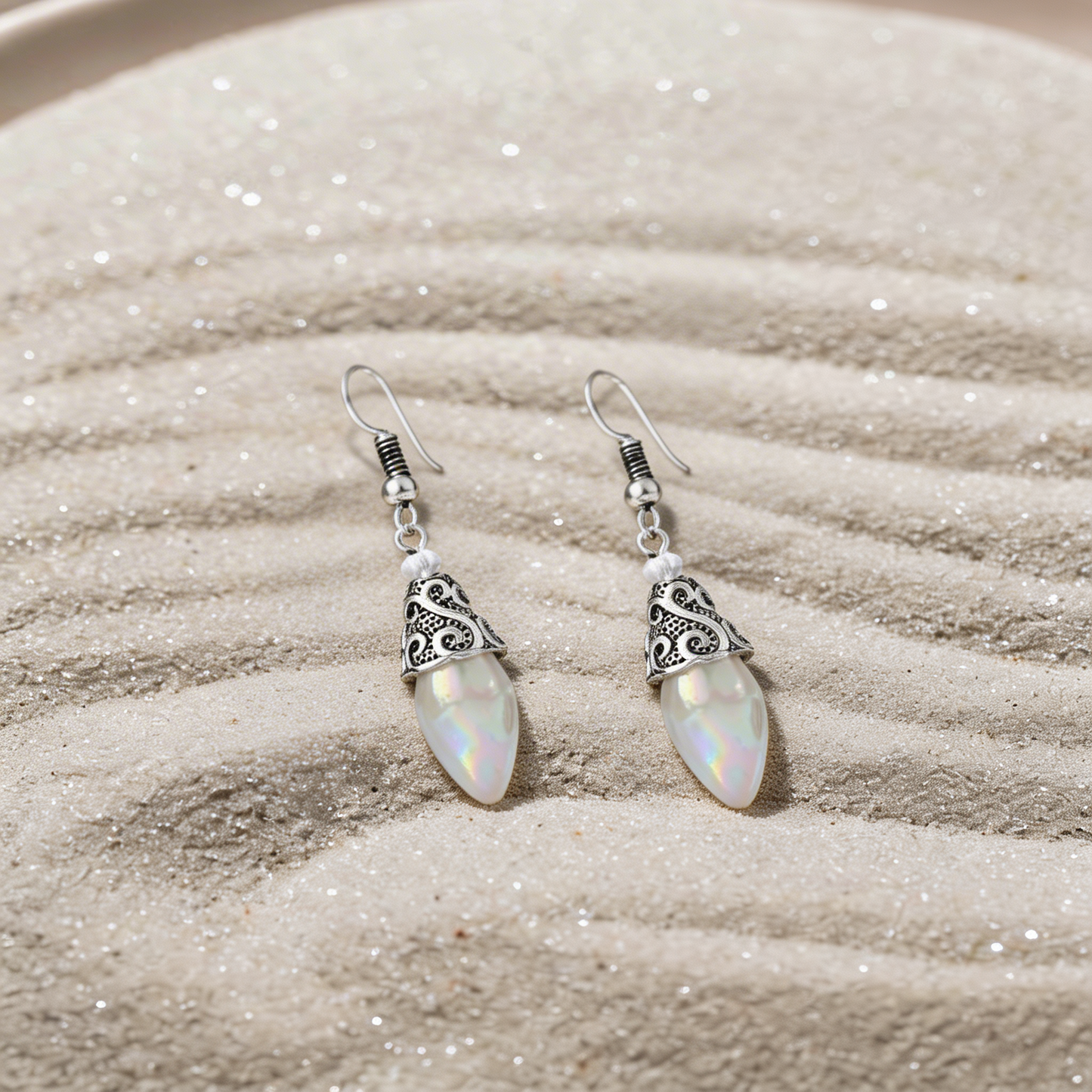 Lunaire | Moonstone Drop Earrings