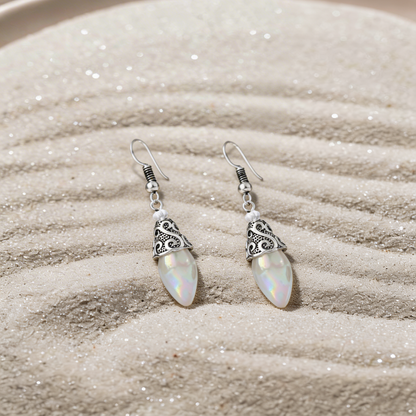 Lunaire | Moonstone Drop Earrings