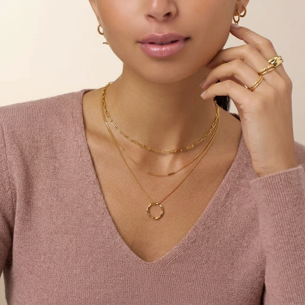 Orbella | Open Circle Necklace