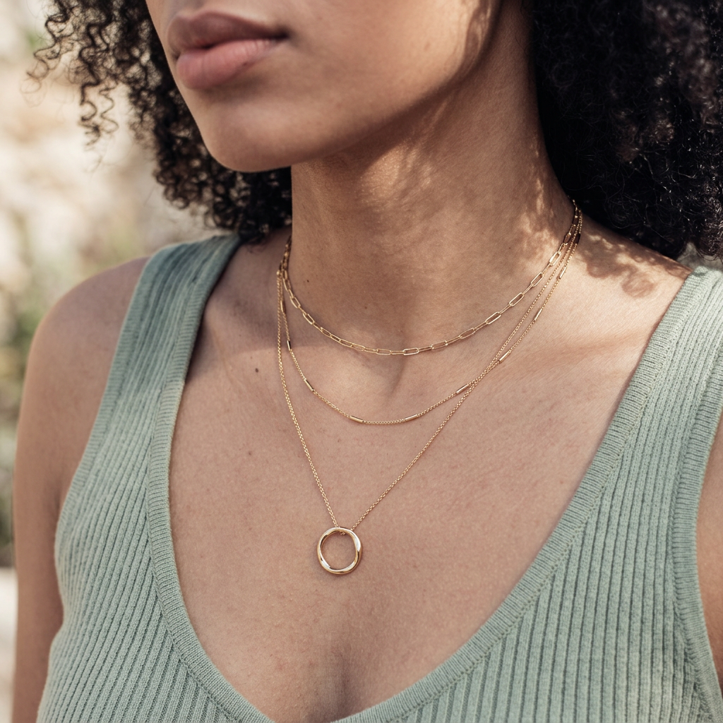Orbella | Open Circle Necklace